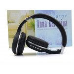 Wholesale LCD Display HD Wireless Bluetooth Stereo Headphone 471 (Black)